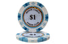 Monte Carlo 500pce Tournament 14g Chip Set Premium Clay w/ Case