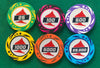EPT 500pce Unique Poker Tournament 13.5g Chip Set w/ Case