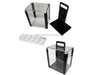 1000 pce Clear Chip Tray Carrier with 10 trays
