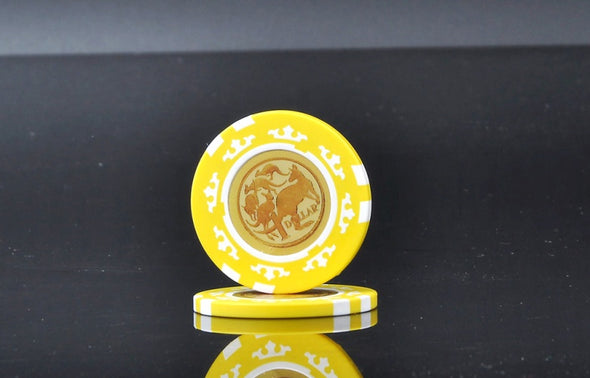 Roll of 50 - $5000 Aust Currency Poker Chips