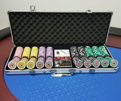 Royal Flush 500pce Poker Chip Set