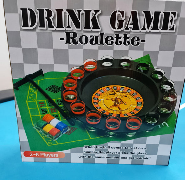 Roulette Drinking Game Set