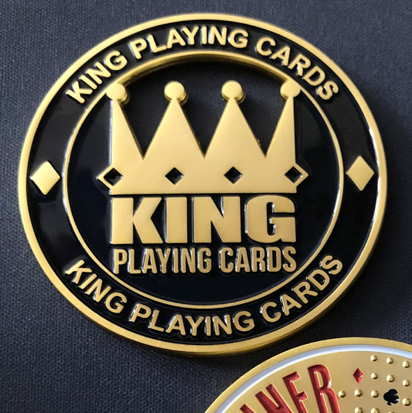 CUSTOM 500 x Gold Poker Card Guards - "YOUR BRANDING/DESIGN"