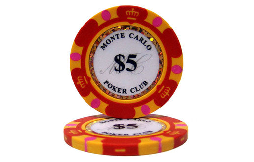 Monte Carlo 300pce Tournament Chip Set 14g Premium Clay w/ Case