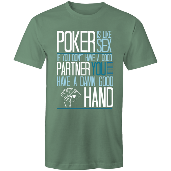 Poker is like Sex T-Shirt
