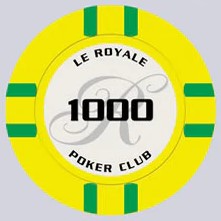 Le Royale 300pce Tournament Chip Set Premium Clay w/ Case