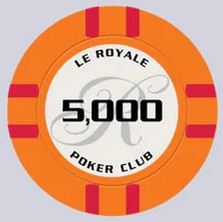 Le Royale 50x 13.5g Premium Clay Poker Chip