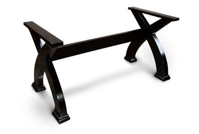 X2 Solid Wood Poker Table Leg Set - Black Gloss (Legs only)