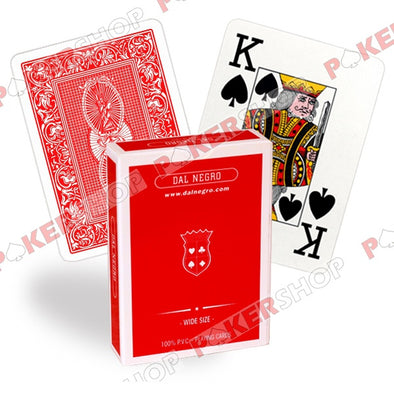 Dal Negro Red Freedom Poker Size Jumbo