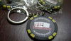 Custom 1000 x Poker Chip Key Rings