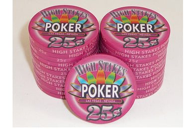 500 x High Stakes Poker chips 10g