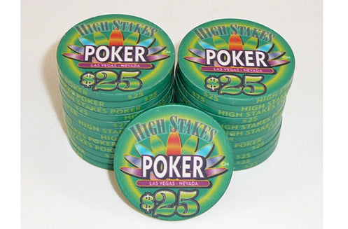 High Stakes Poker 500pce Chip Set 10g - Ceramic