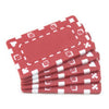 33g Blank Red Poker plaques 25pcs x - Casino High Stakes Baccarat Mahjong