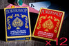 PokerShop 12 x Decks 100% Plastic Playing Cards