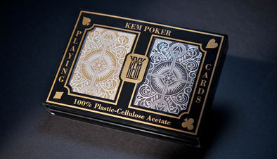 KEM ARROW Black & Gold (Poker/Jumbo)