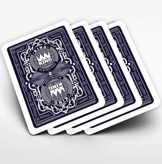 King "Monarch" Playing Cards Single Deck - Blue