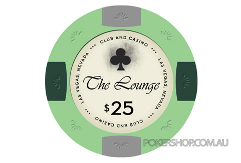 500 x "The Lounge" Ceramic Casino chips 10g