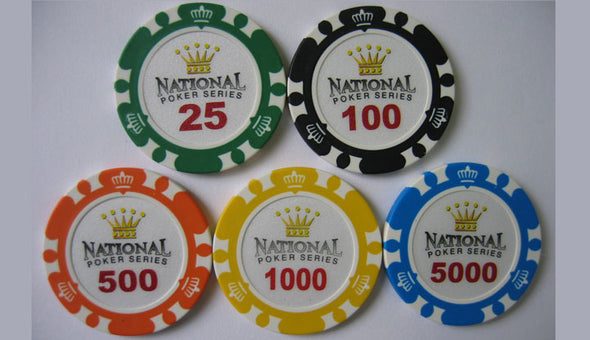 600pce National Poker Series Casino Carrier set (Premium Clay)