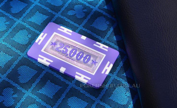 Purple 25k Poker Chip 25 x 40g Premium Plaque